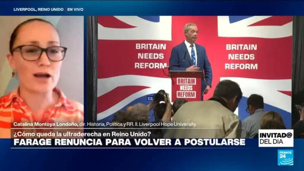 El líder de la derecha británica Nigel Farage renuncia a su banca en medio de un escándalo financiero