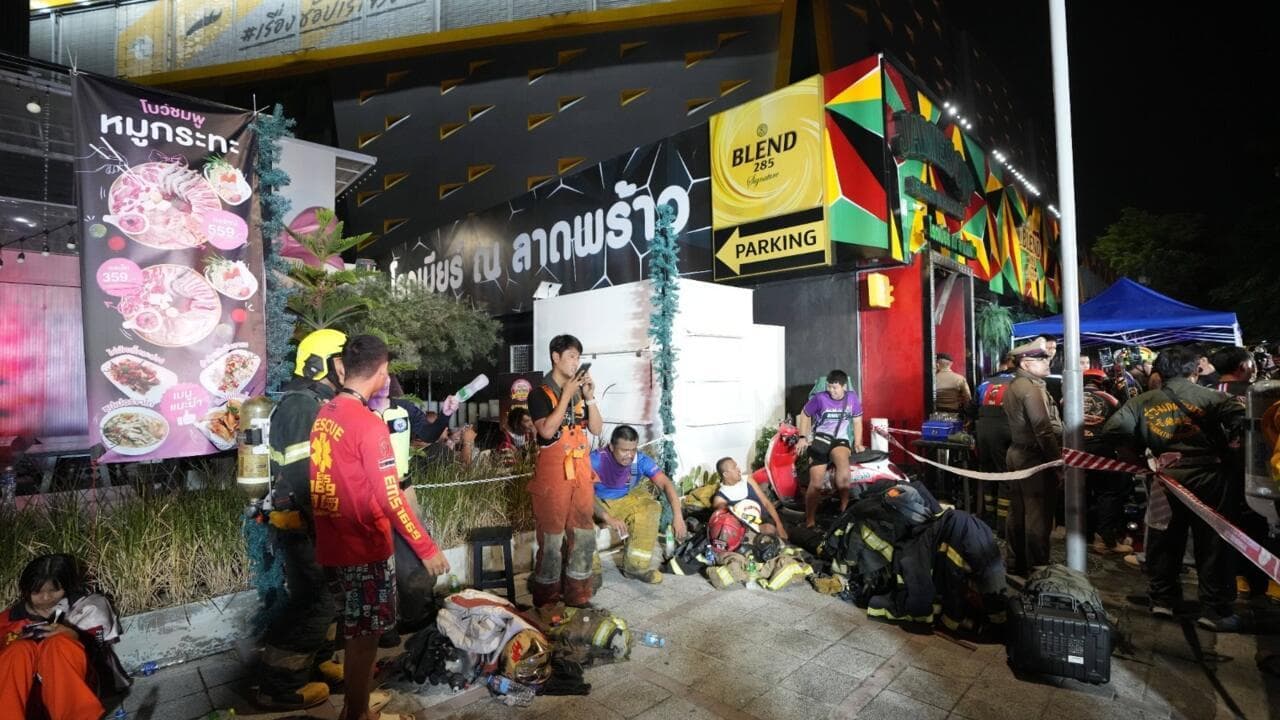 Tragedia en Tailandia: al menos 27 muertos por un incendio en un bar de Bangkok