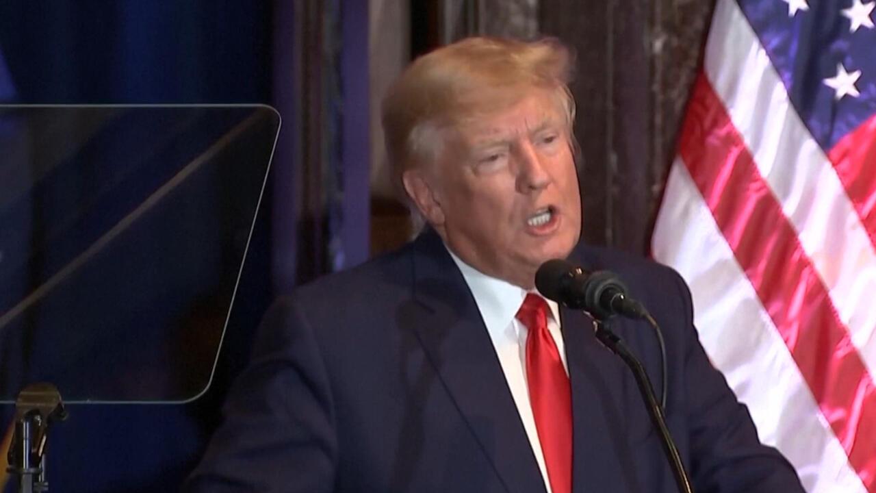 Escándalo en EE.UU.: suspendieron al operador del teleprompter de Donald Trump por apostar con información privilegiada