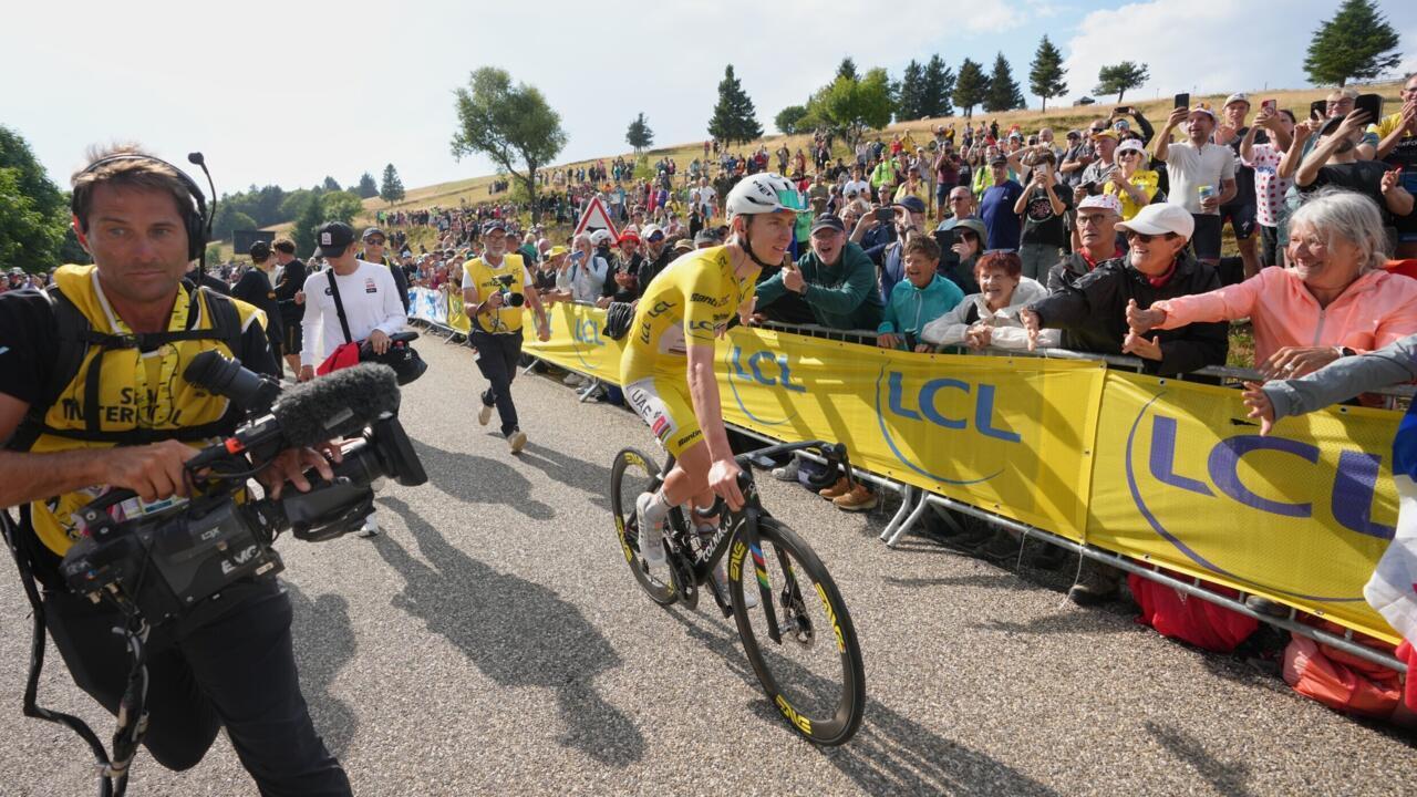 Tadej Pogačar golpea en el Tour de Francia: así quedó la general