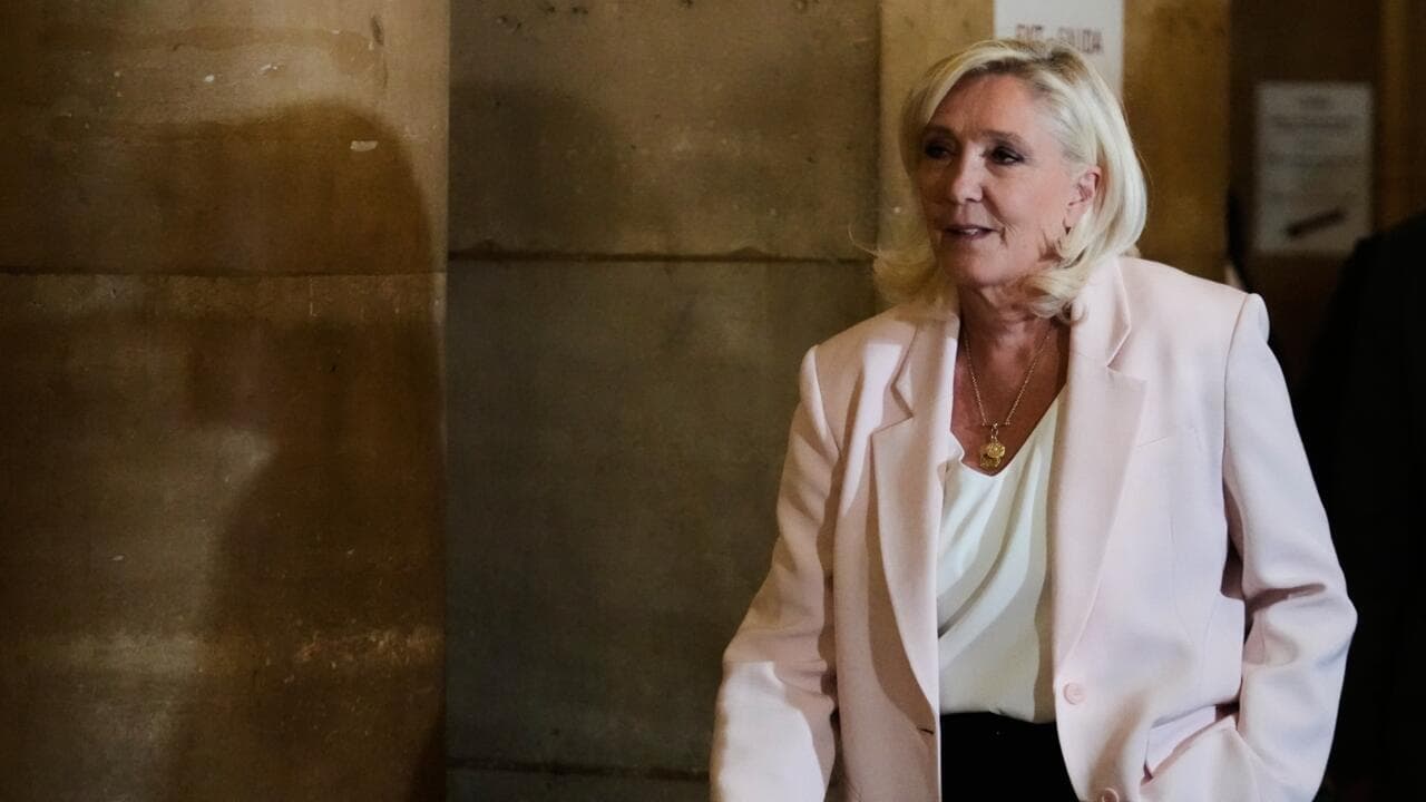 Marine Le Pen fue condenada a un año de prisión con pulsera electrónica
