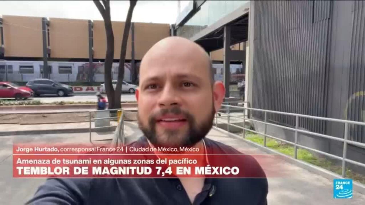 Un sismo de magnitud 7,3 sacudió la frontera de México y Guatemala y activó la alerta de tsunami