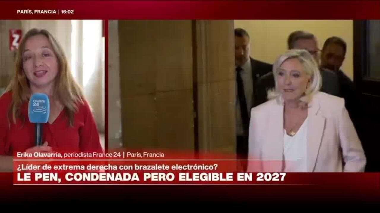 Revés judicial para Marine Le Pen: la Justicia francesa ratificó su inhabilitación