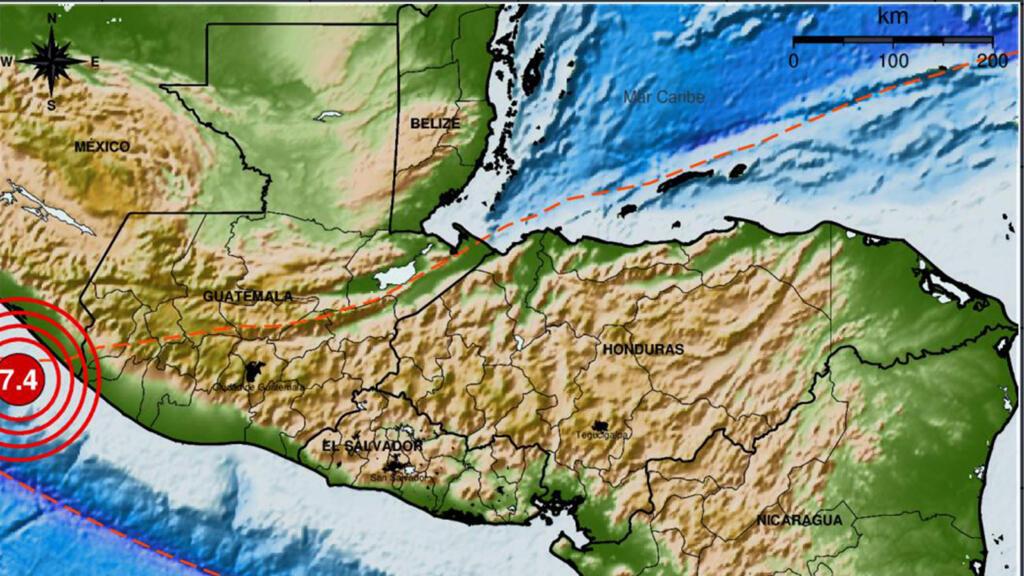 Fuerte sismo de magnitud 7,4 sacude el sur de México y activa alerta de tsunami