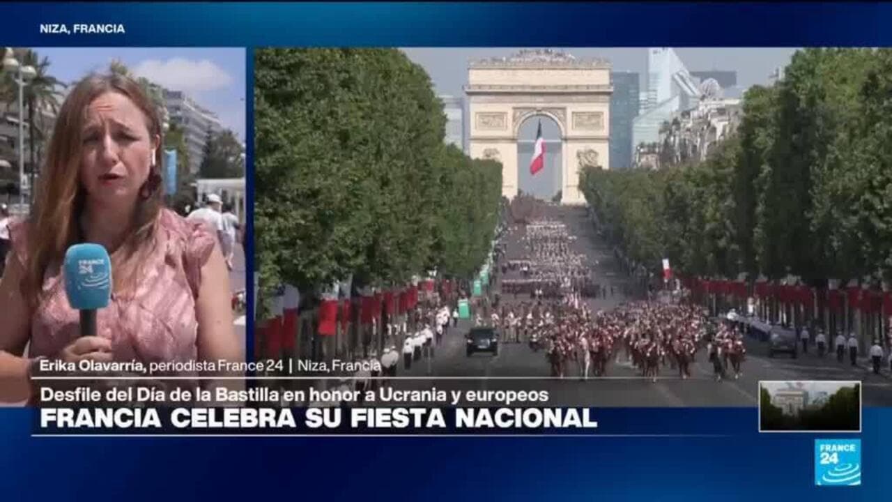 Francia conmemoró el Día de la Bastilla en el último desfile militar de Emmanuel Macron