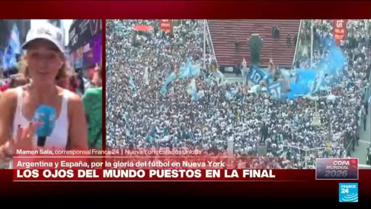 Argentina y España: el duelo de hinchas que divide a Nueva York