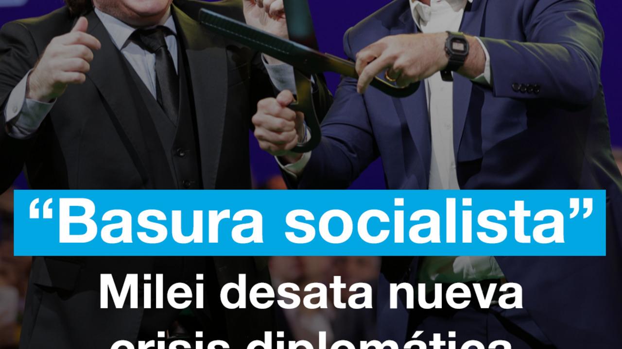 Javier Milei criticó a Lula da Silva y Brasil llamó a consultas a su embajador