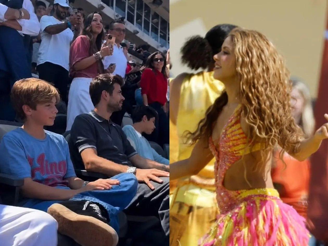 Gerard Piqué y su fría reacción al show de Shakira en la final del Mundial: estallaron las redes