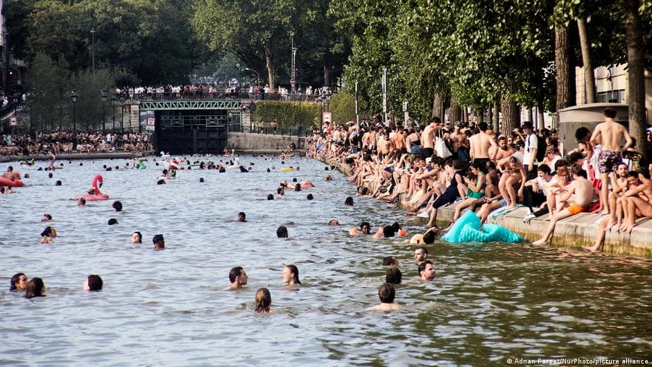 Tragedia en Francia: la ola de calor ya provocó más de 130 muertes por ahogamiento