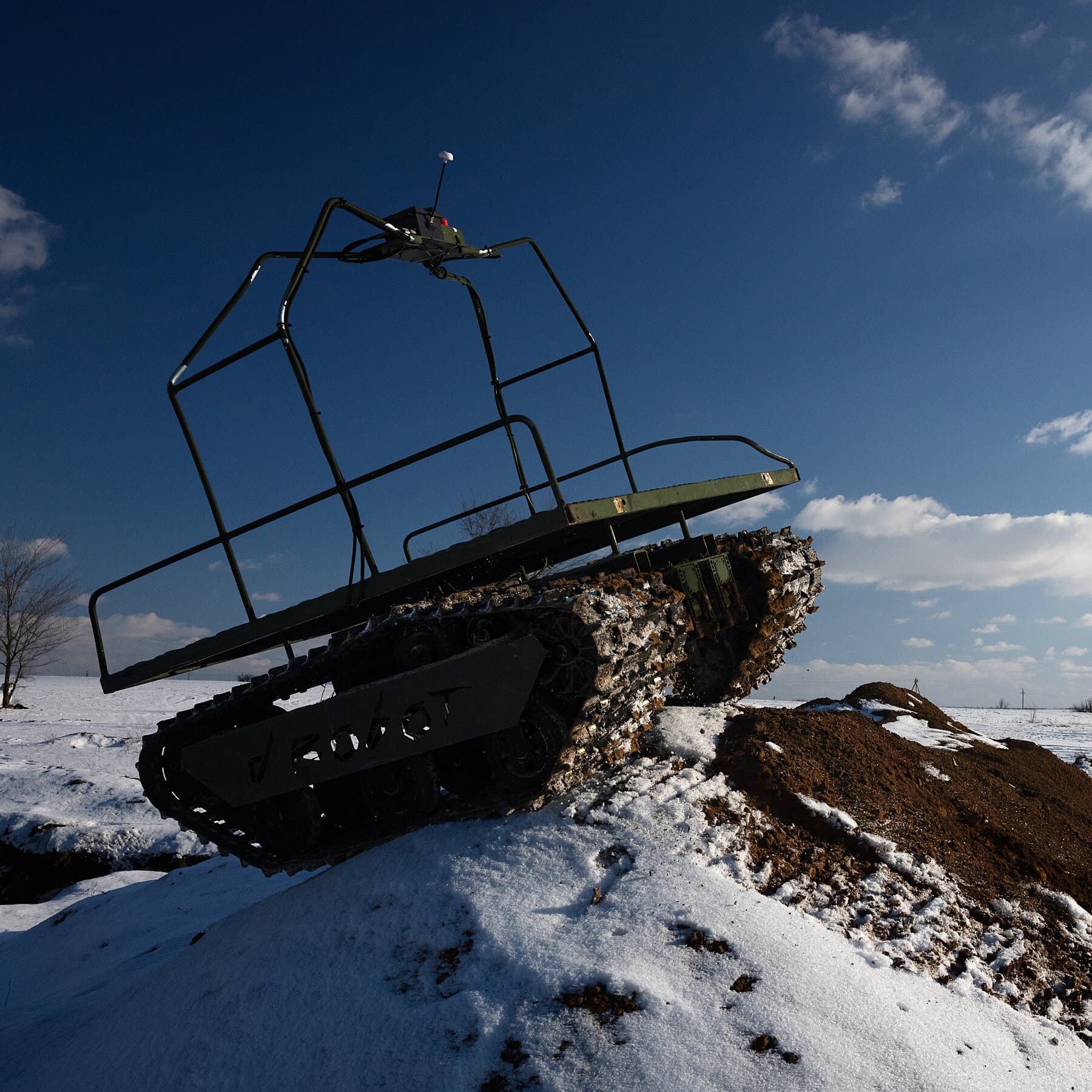 La guerra del futuro ya está acá: cómo los robots terrestres transforman el frente de batalla en Ucrania