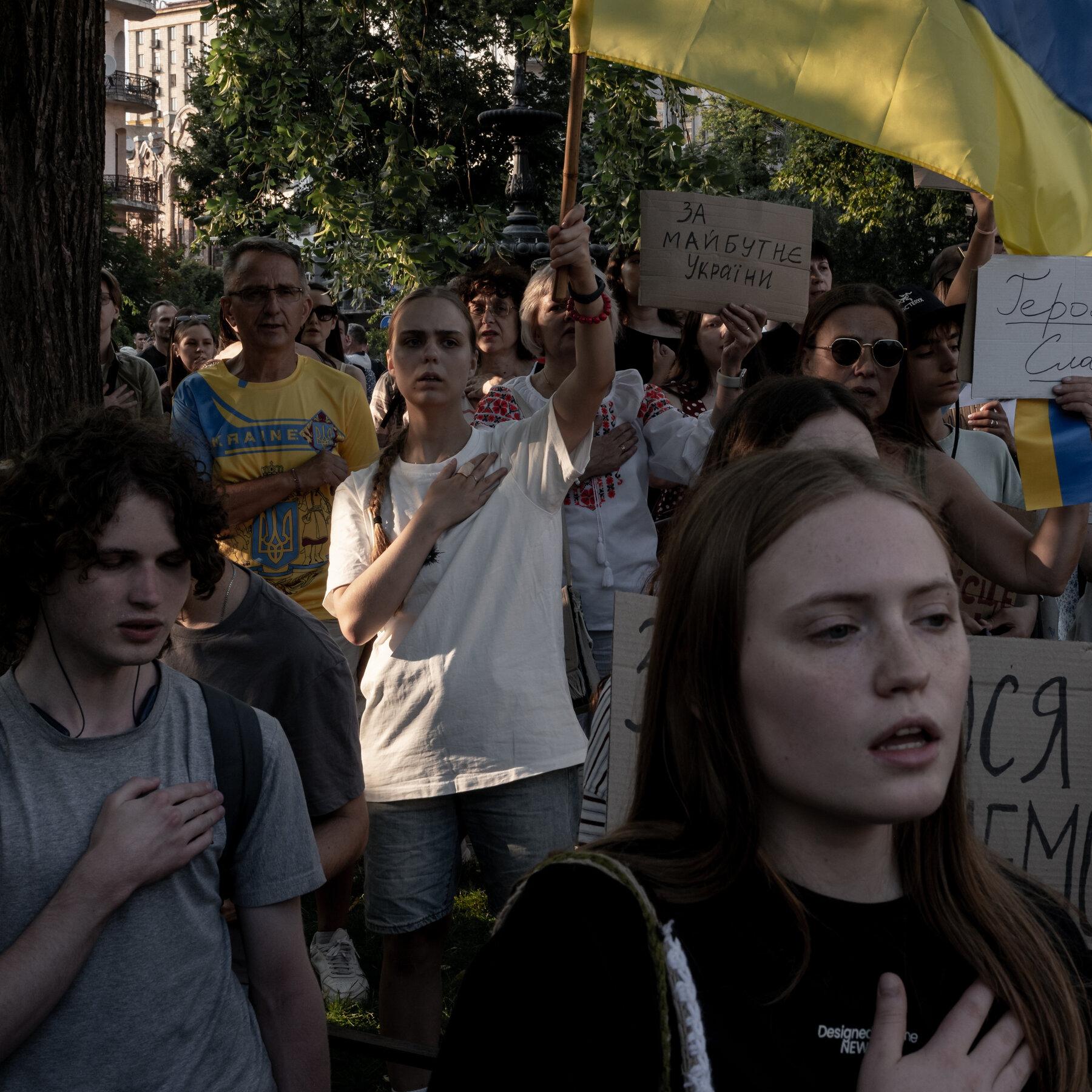 Oleksandr Syrskyi y la protesta que sacude la cúpula de Ucrania
