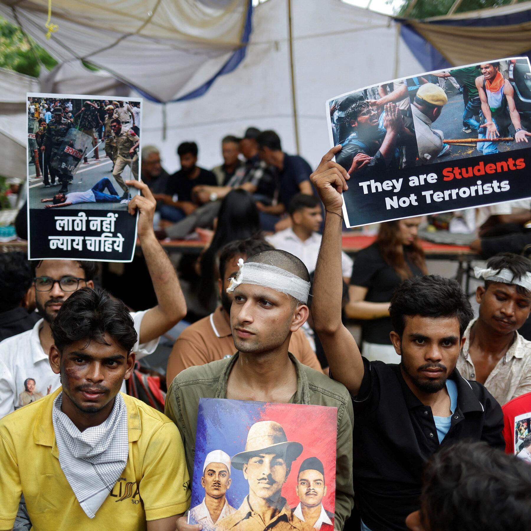 Protestas en India: miles de estudiantes volvieron a las calles