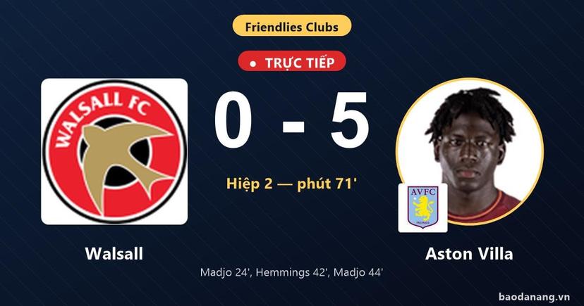 walsall vs. aston villa
