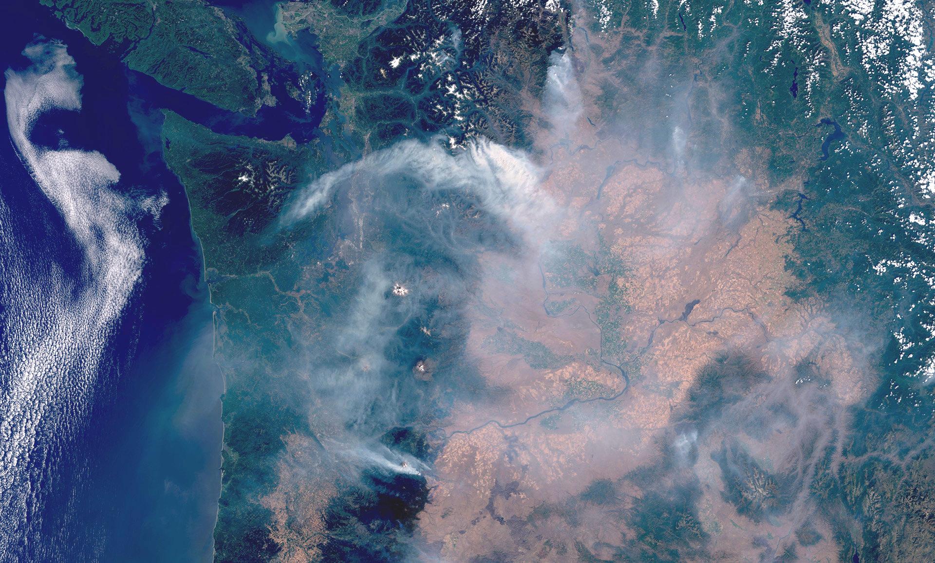 Weather y humo en Estados Unidos: la alerta del Pacífico que afecta el aire