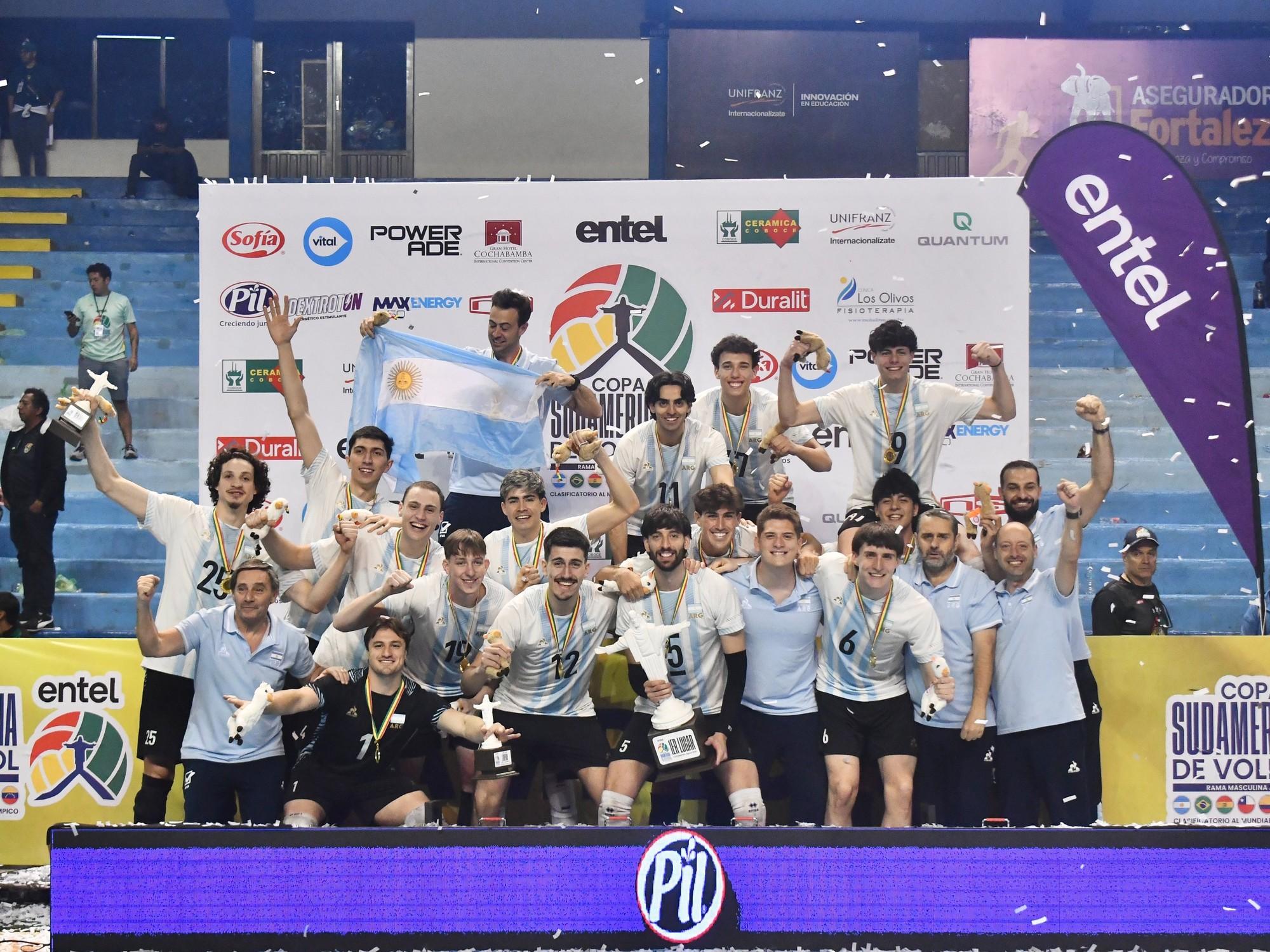 Selección argentina de vóley venció a Brasil y logró un triple premio histórico
