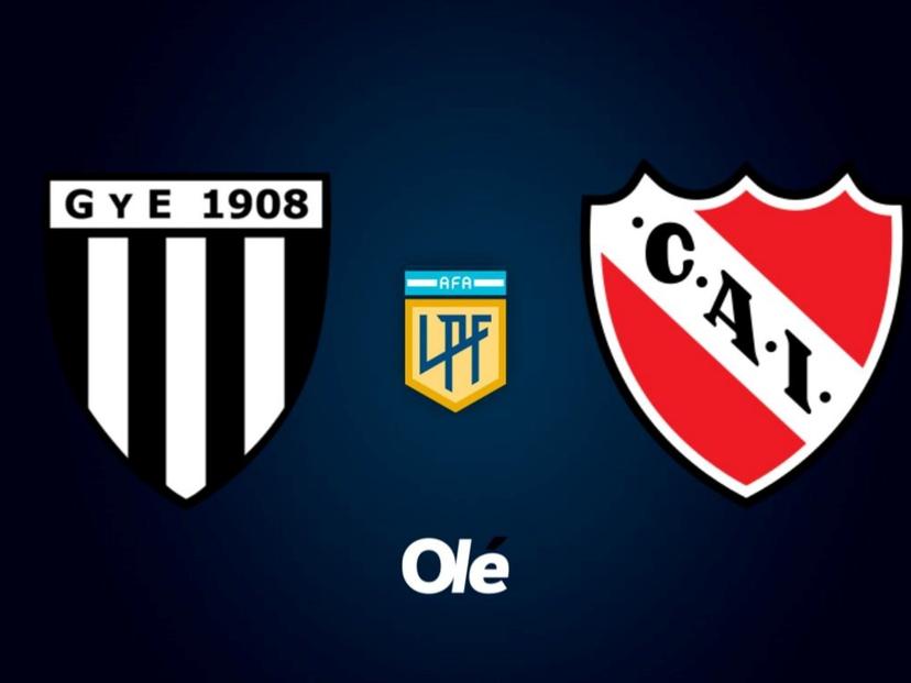 alineaciones de ca independiente contra gimnasia y esgrima mendoza