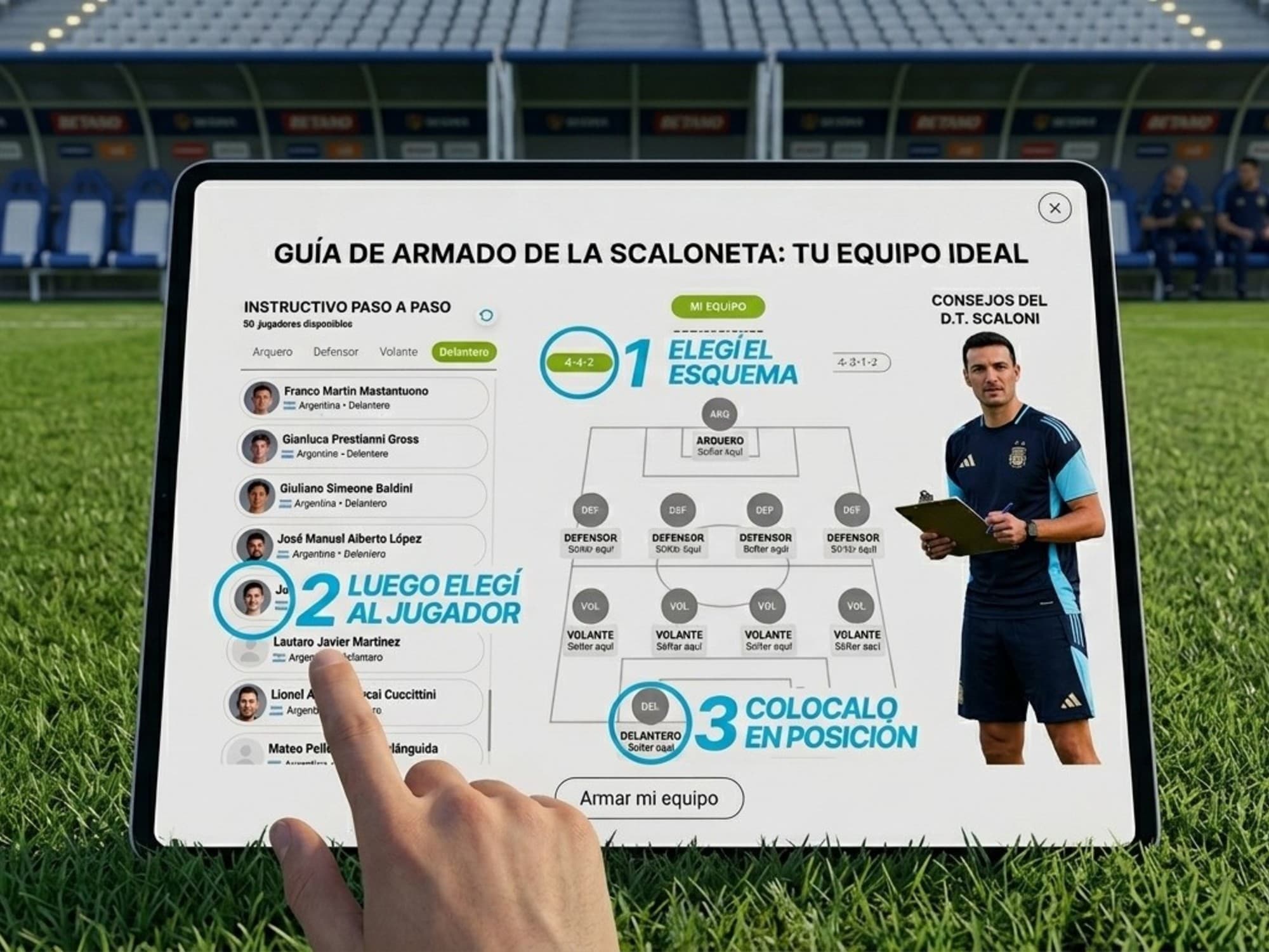 Selección Argentina: armá tu formación ideal para enfrentar a Suiza en los cuartos de final