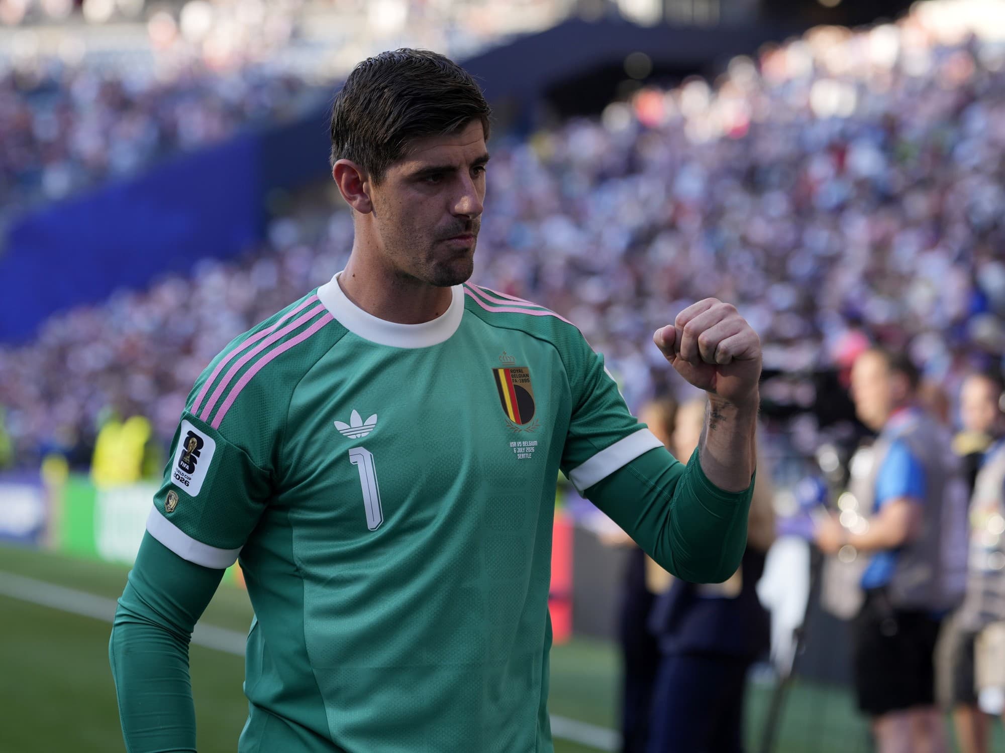 Thibaut Courtois apuntó contra las críticas tras la clasificación de Bélgica
