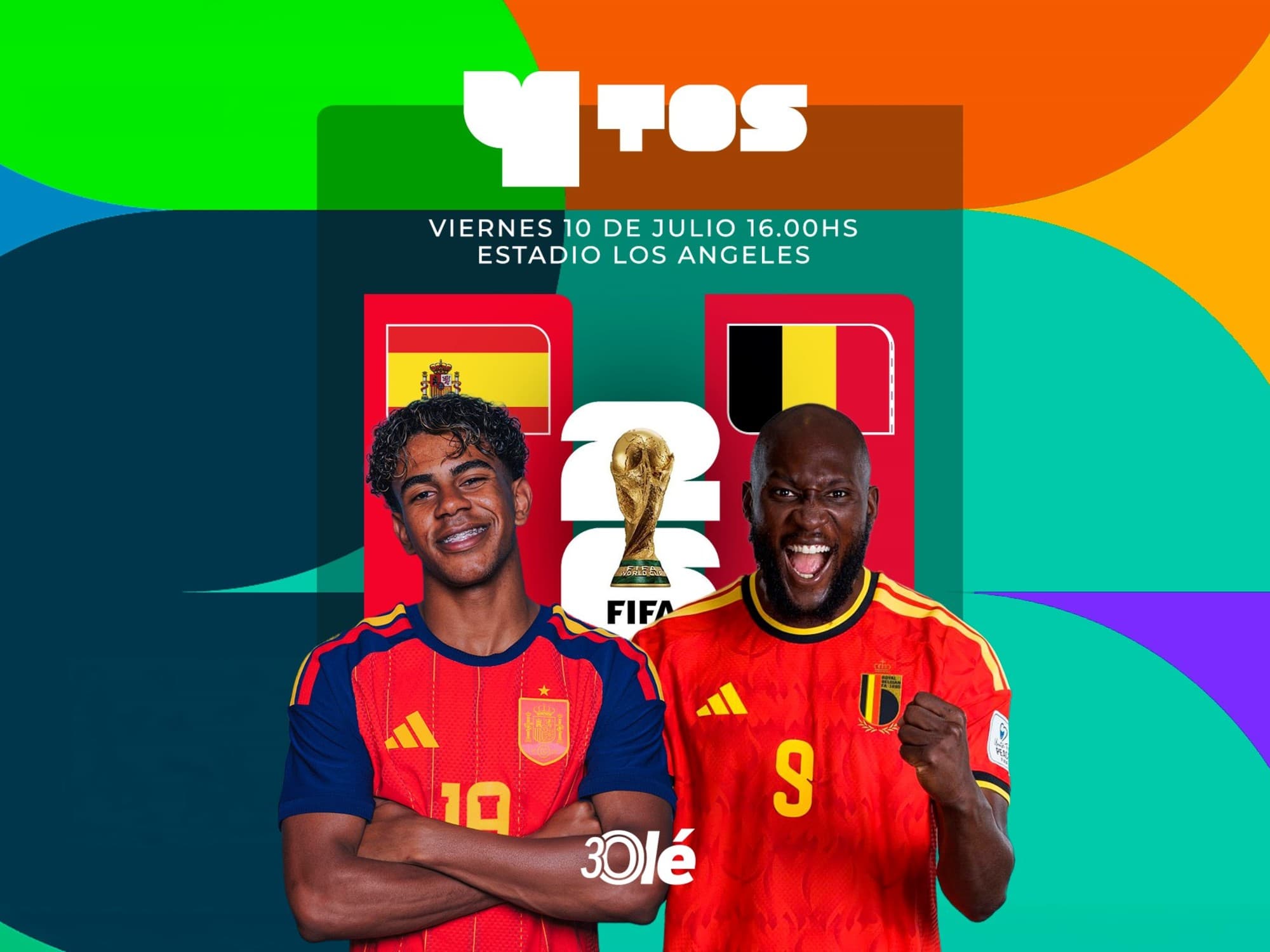 España y Bélgica se miden en Los Ángeles: un choque de potencias rumbo al Mundial 2026