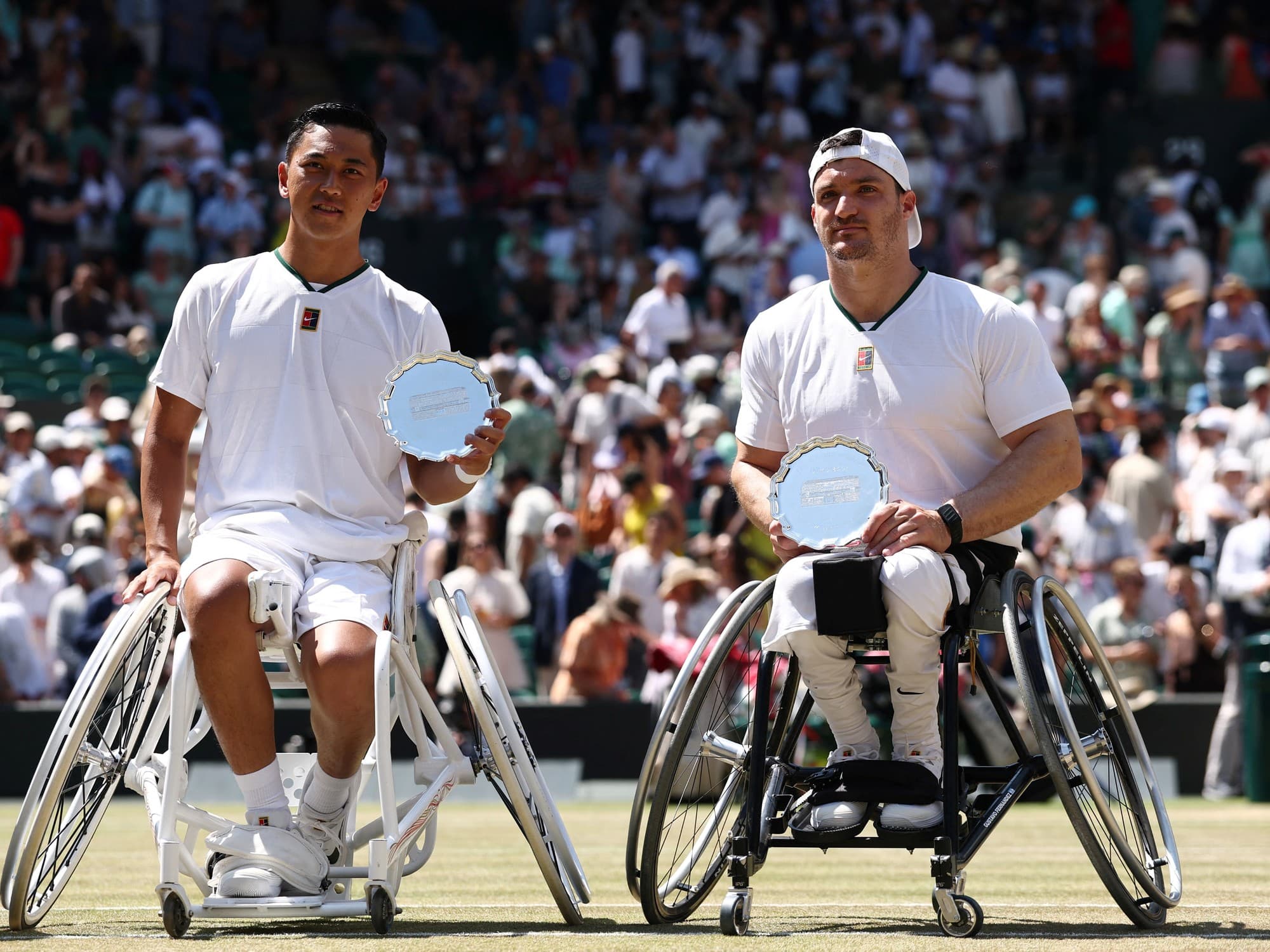 Gustavo Fernández se quedó sin el grito de campeón en la final de Wimbledon