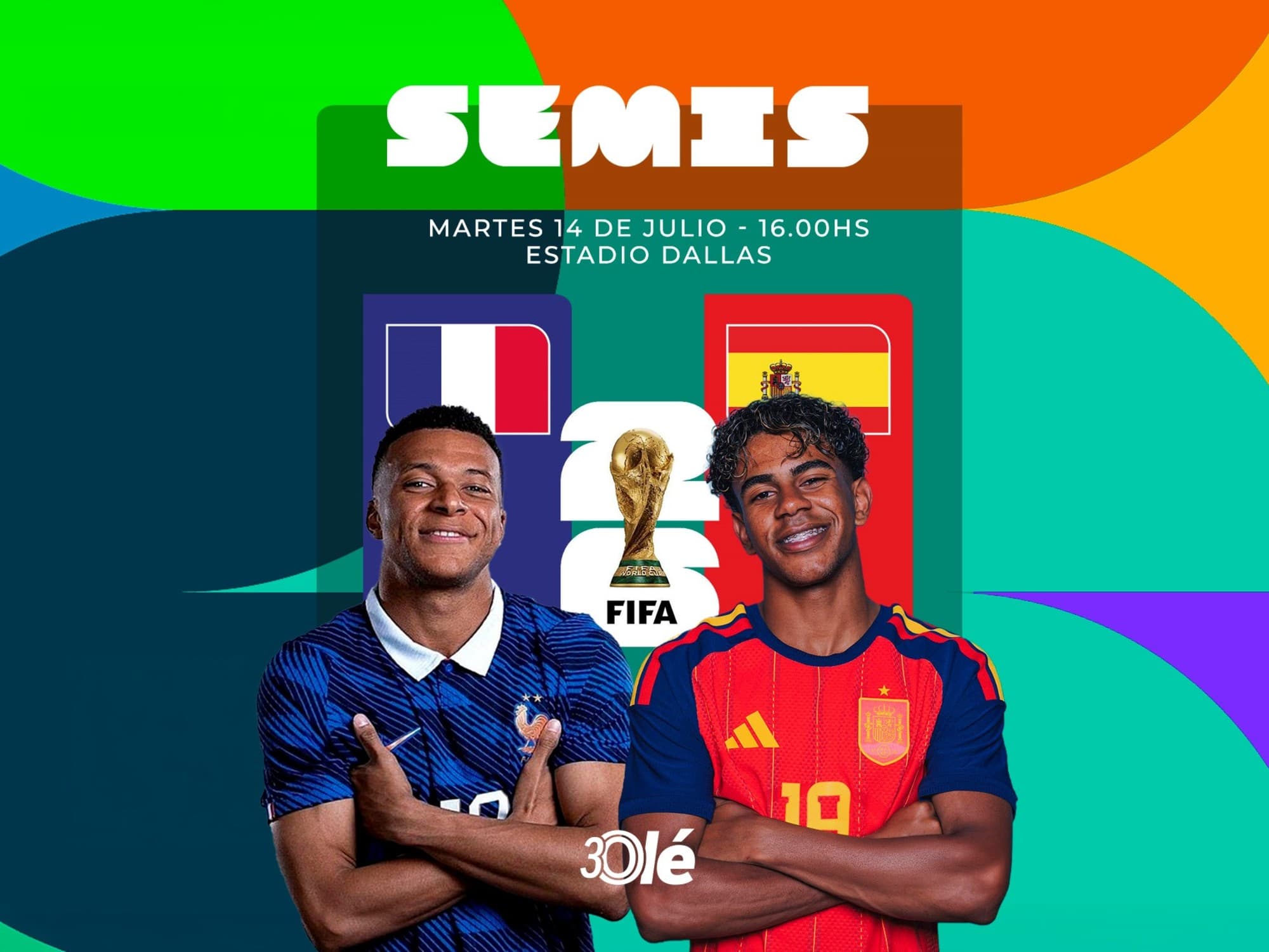 España y Francia se cruzan en Dallas por un lugar en la final del Mundial 2026