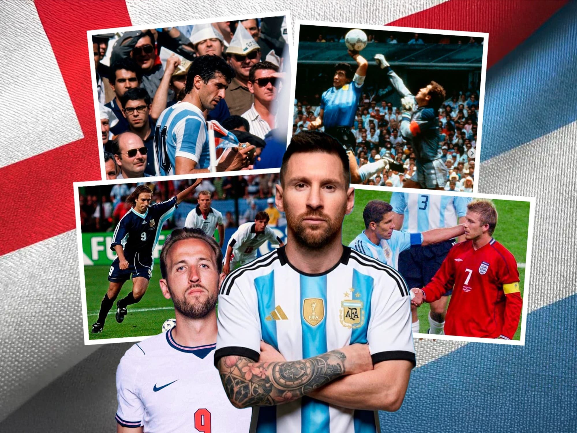 Argentina - Inglaterra: una semifinal mundialista con el peso de la historia sobre la mesa