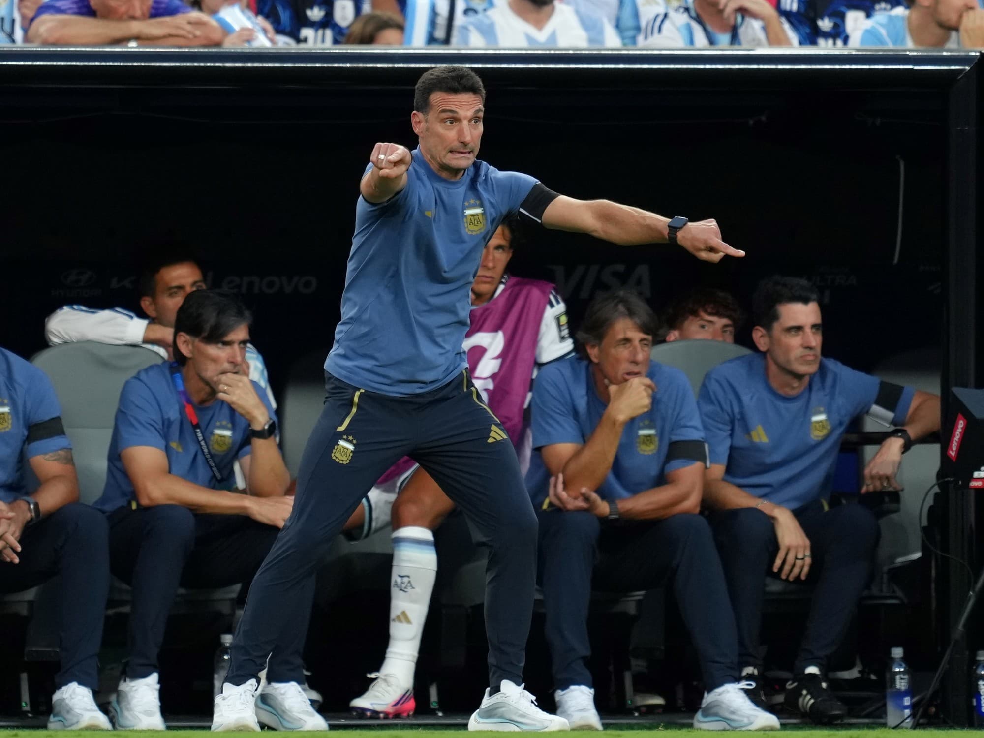 Scaloni analizó el pase a semis y palpitó el cruce con Inglaterra: "Da igual el rival"