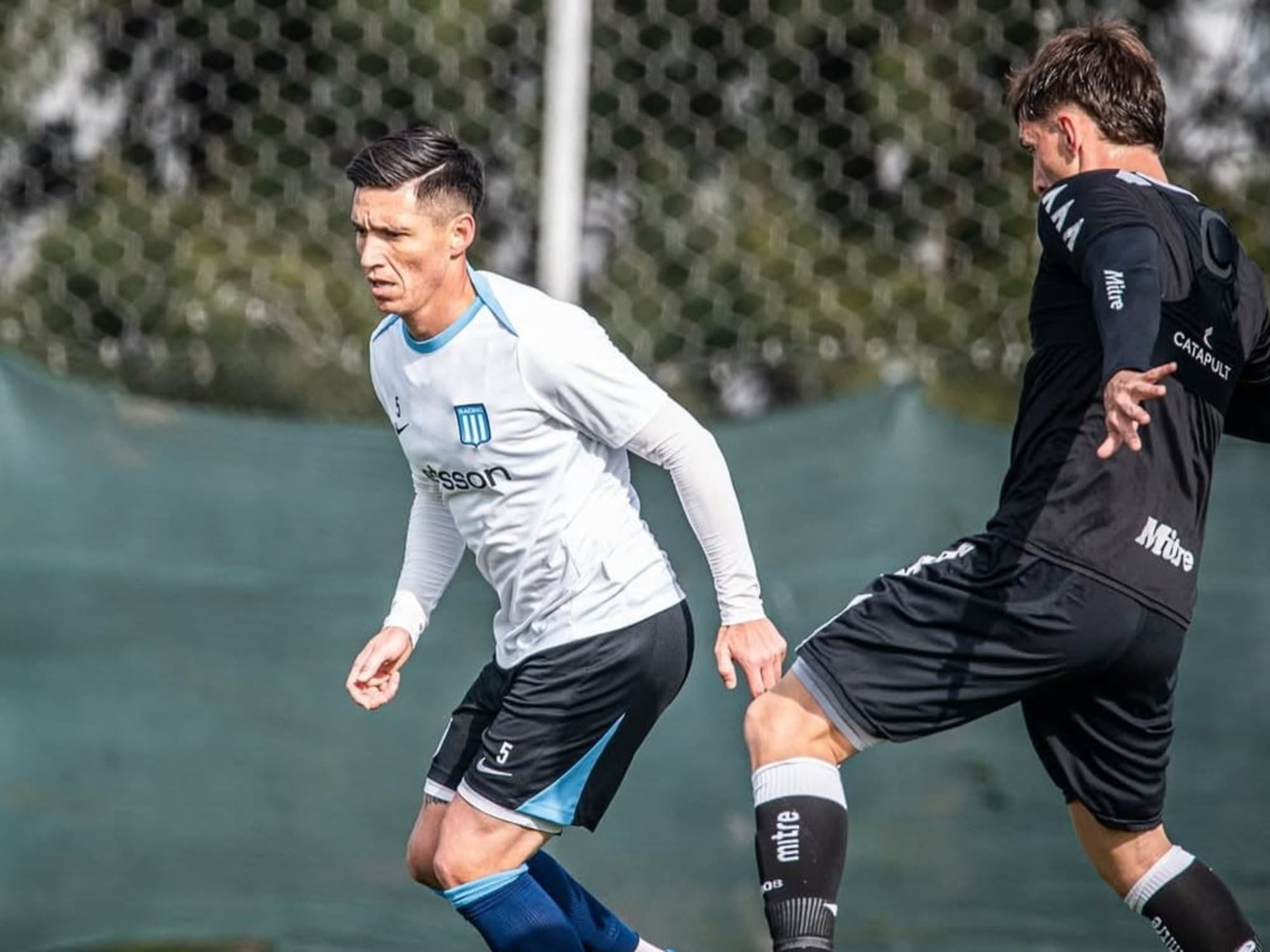 Matías Kranevitter se sumó a Racing con la mira puesta en el plano internacional