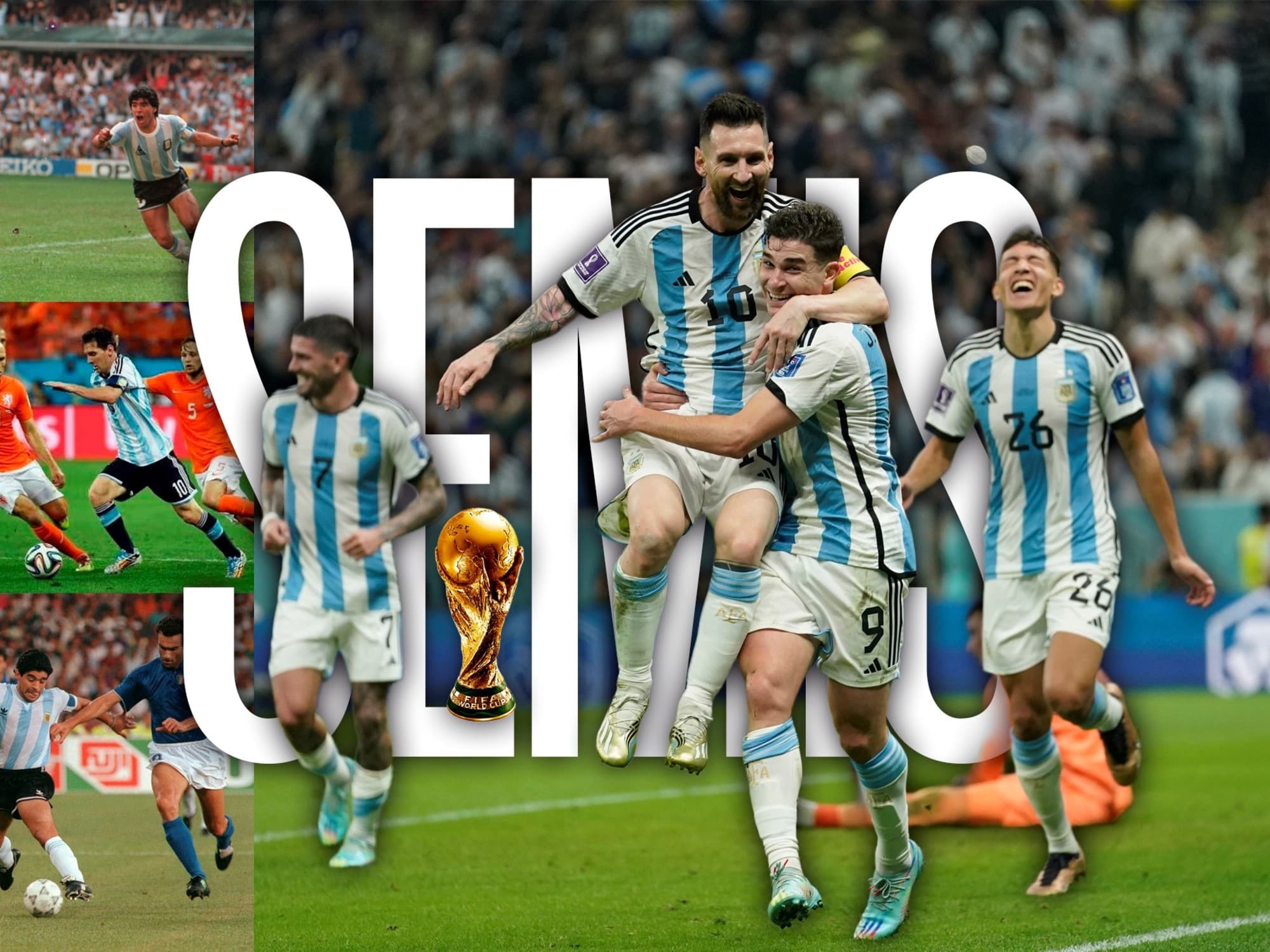 El historial nos sonríe: el saldo sumamente positivo de la Selección en semifinales mundialistas