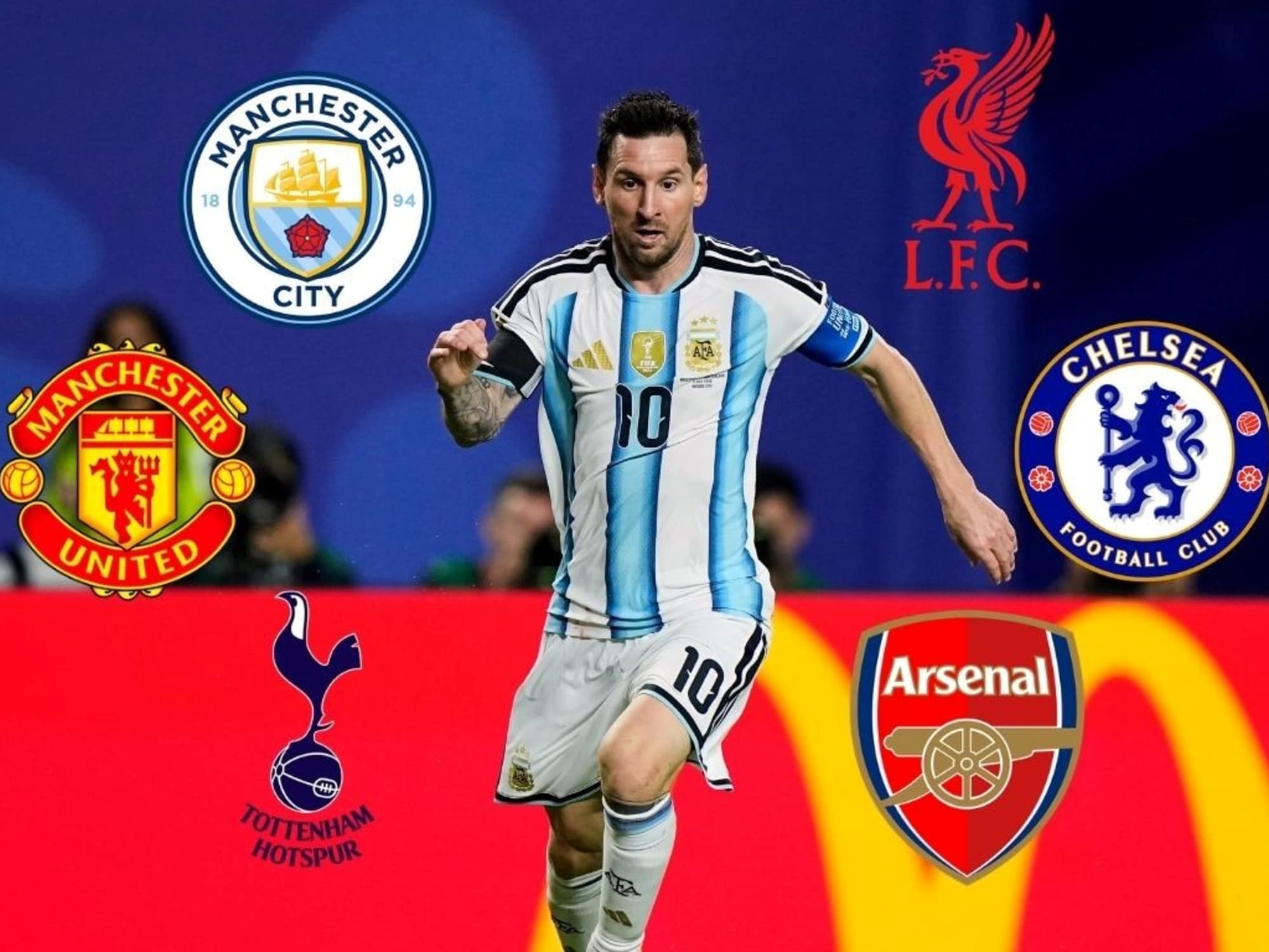 El historial de Lionel Messi ante el fútbol inglés: una cuenta pendiente y un saldo positivo
