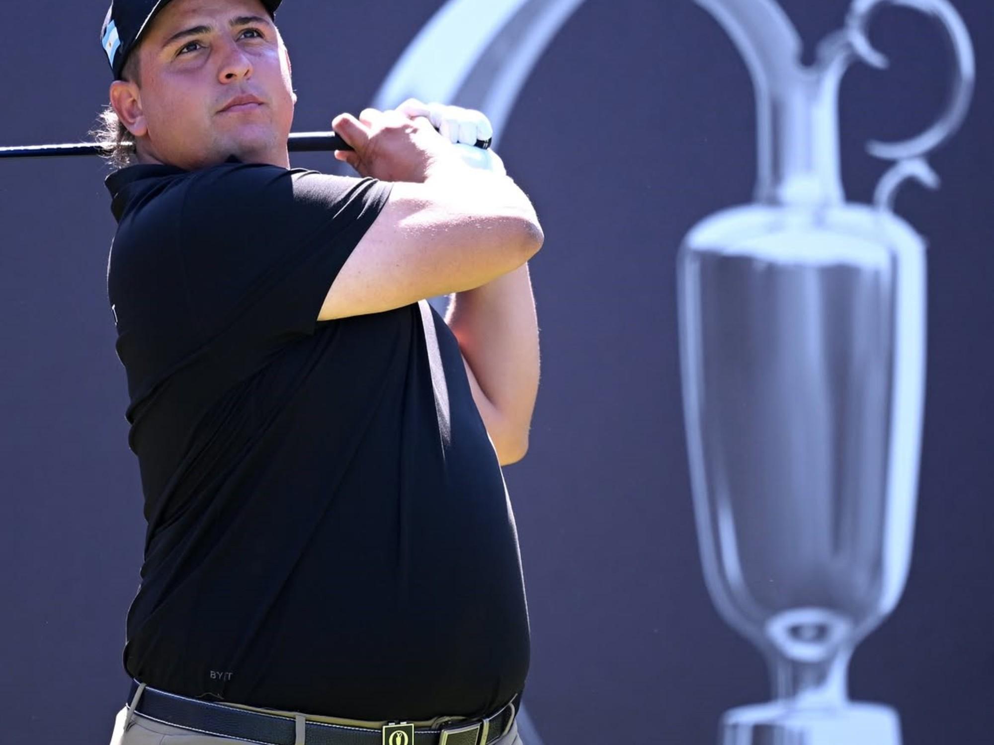 Un cordobés suelto en Gran Bretaña: Mateo Pulcini será el único argentino en el Abierto Británico de Golf