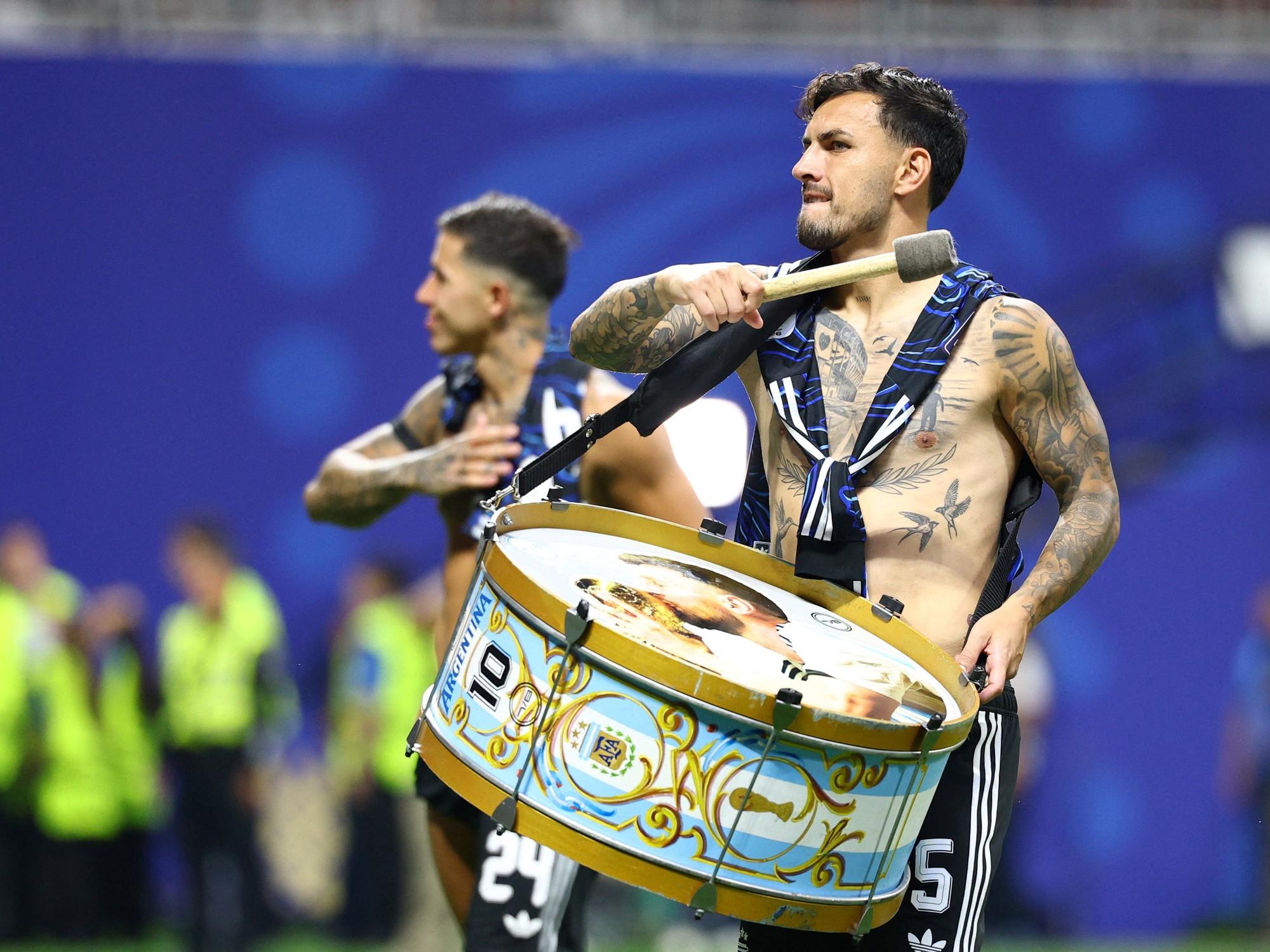 Leandro Paredes reafirmó el reclamo por las Islas Malvinas tras el triunfo ante Inglaterra