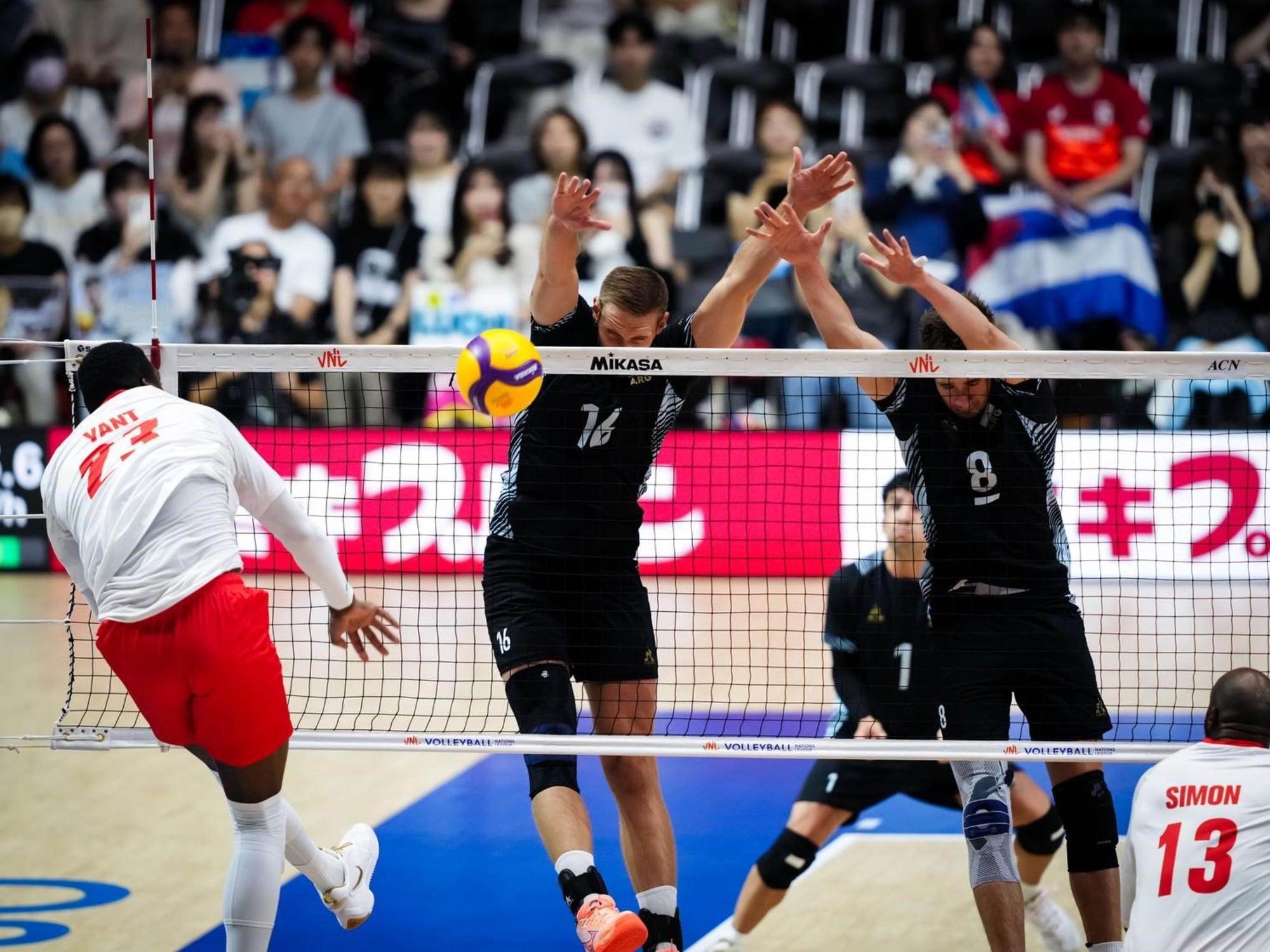 VNL: Argentina no pudo sostener la racha y cayó ante Cuba en un ajustado tie-break