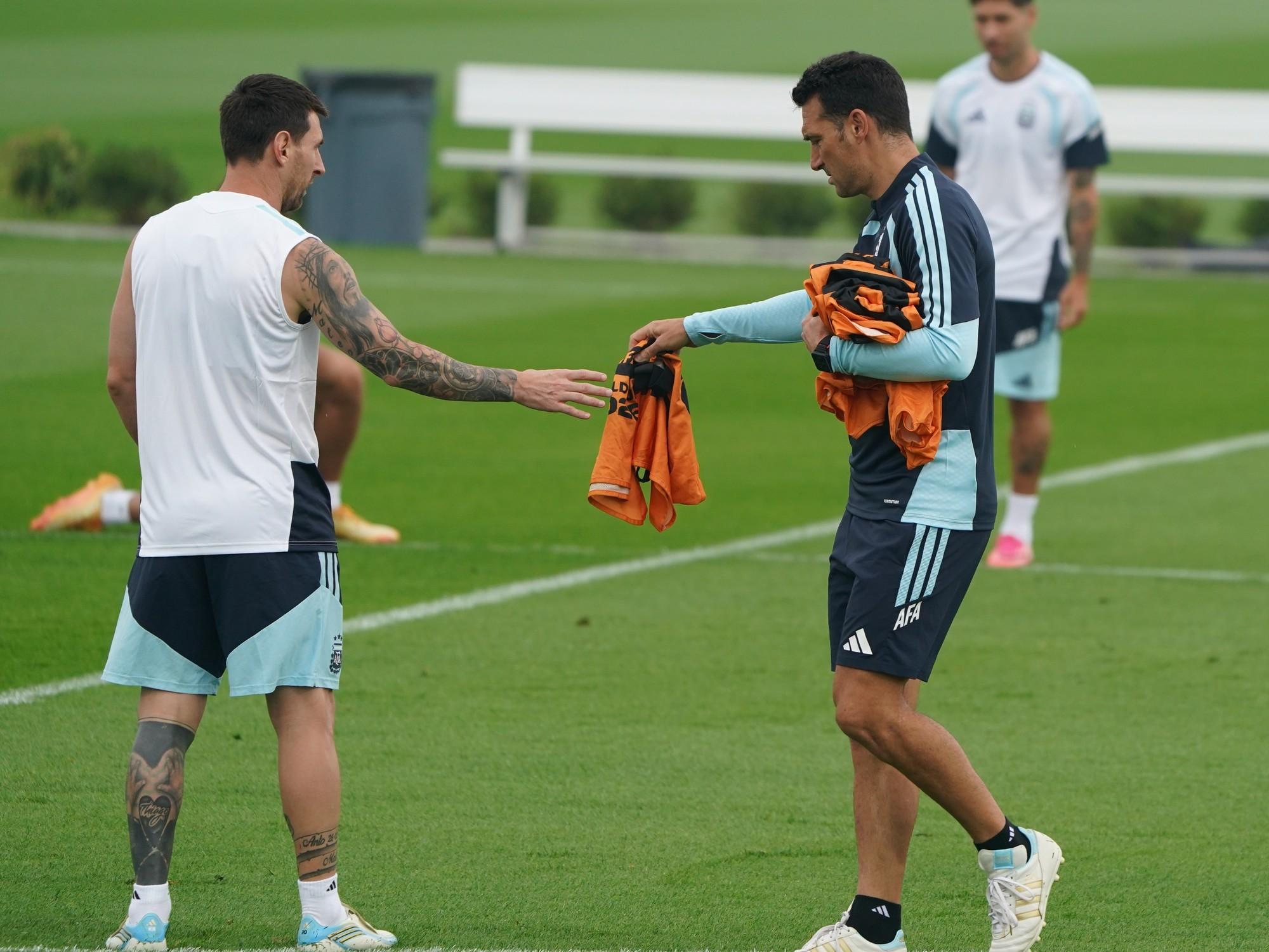 Scaloni y los cambios que planea para la final ante España